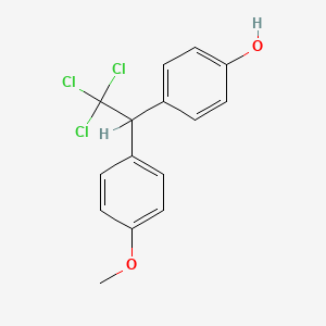 molecular formula C15H13Cl3O2 B1222197 Monodemethylmethoxychlor CAS No. 28463-03-8
