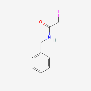 molecular formula C9H10INO B1222208 N-Benzyliodoacetamide CAS No. 64297-96-7