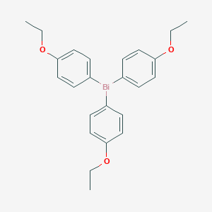 molecular formula C24H27BiO3 B122222 Tris(4-ethoxyphenyl)bismuth CAS No. 90591-48-3