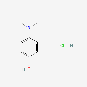 molecular formula C8H12ClNO B1222222 4-Dimethylaminophenol hydrochloride CAS No. 5882-48-4