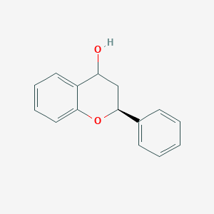 molecular formula C15H14O2 B1222233 (2S)-Flavan-4-ol 