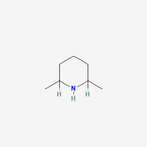 molecular formula C7H15N B1222252 2,6-Dimethylpiperidine CAS No. 504-03-0