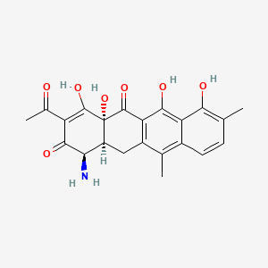 molecular formula C22H21NO7 B1222253 Cetocycline CAS No. 29144-42-1