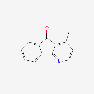 molecular formula C13H9NO B1222256 Onychine CAS No. 58787-04-5