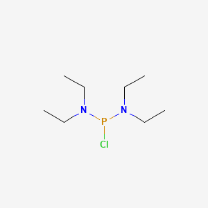 molecular formula C8H20ClN2P B1222284 Bis(diethylamino)chlorophosphine CAS No. 685-83-6