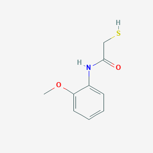 molecular formula C9H11NO2S B12222902 N-(2-Methoxyphenyl)-2-sulfanylacetamide CAS No. 17223-67-5