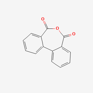 molecular formula C14H8O3 B1222305 Diphenic anhydride CAS No. 6050-13-1