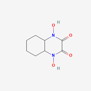 1,4-Dihydroxyoctahydroquinoxaline-2,3-dione