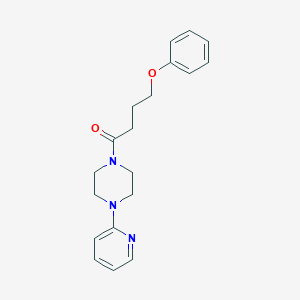 4-Phenoxy-1-[4-(2-pyridinyl)-1-piperazinyl]-1-butanone