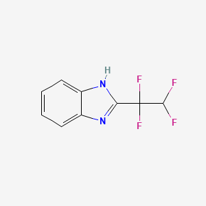 2-(1,1,2,2-tetrafluoroethyl)-1H-benzimidazole