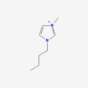 molecular formula C8H15N2+ B1222432 1-butyl-3-methyl-1H-imidazol-3-ium CAS No. 80432-08-2