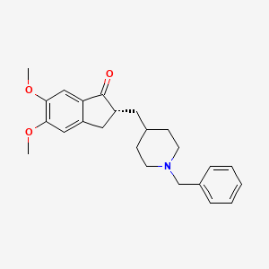 molecular formula C24H29NO3 B1222447 (R)-donepezil 