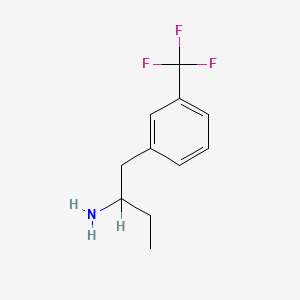 1-[3-(Trifluoromethyl)phenyl]butan-2-amine