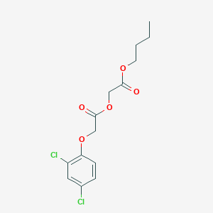molecular formula C14H16Cl2O5 B1222464 Fenagon CAS No. 52671-26-8
