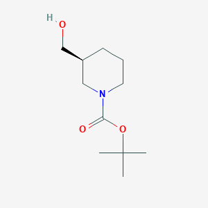 molecular formula C11H21NO3 B122249 (S)-1-Boc-3-(Hydroxymethyl)Piperidine CAS No. 140695-84-7
