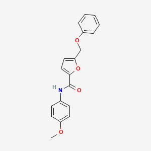 N-(4-methoxyphenyl)-5-(phenoxymethyl)-2-furancarboxamide