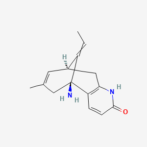 molecular formula C15H18N2O B1222525 Selagine 