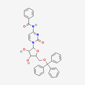 molecular formula C35H31N3O6 B12225649 5'-O-Trt-N4-Bz-rC 