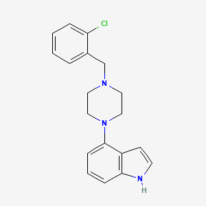 molecular formula C19H20ClN3 B1222566 5-HT7 agonist 1 CAS No. 334974-31-1