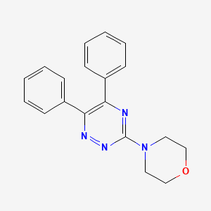 4-(5,6-Diphenyl-1,2,4-triazin-3-yl)morpholine