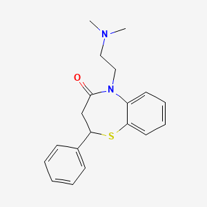molecular formula C19H22N2OS B1222586 Tiazesim CAS No. 5845-26-1