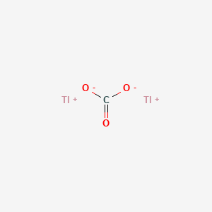 molecular formula Tl2CO3<br>CO3Tl2 B1222598 Thallium carbonate CAS No. 6533-73-9