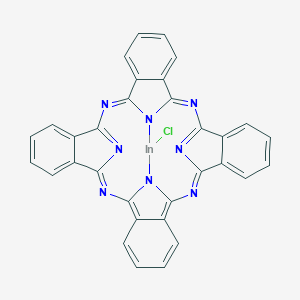 molecular formula C32H16ClInN8 B012226 Indium(III) phthalocyanine chloride CAS No. 19631-19-7