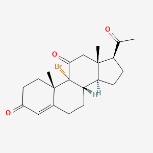 molecular formula C21H27BrO3 B1222603 Braxoron CAS No. 2527-11-9
