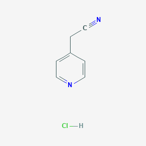 molecular formula C7H7ClN2 B122261 4-Pyridylacetonitrile hydrochloride CAS No. 92333-25-0