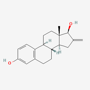 molecular formula C19H24O2 B1222626 16-Methylene estradiol CAS No. 7627-87-4