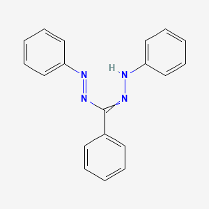 molecular formula C19H16N4 B1222628 1,3,5-Triphenylformazan CAS No. 531-52-2