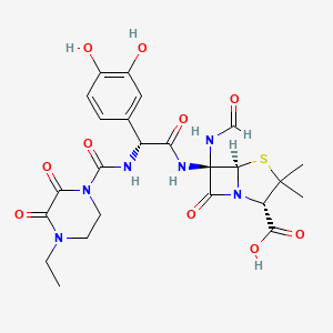 molecular formula C24H28N6O10S B1222633 Fomidacillin CAS No. 98048-07-8