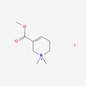 molecular formula C9H16INO2 B1222666 Arecoline methiodide CAS No. 4554-30-7