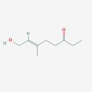 8-Hydroxy-6-methyloct-6-en-3-one