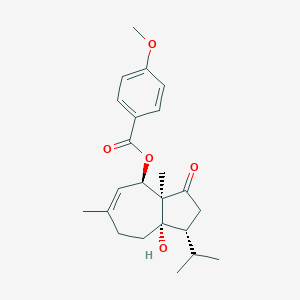 molecular formula C23H30O5 B012227 Fercomin CAS No. 104758-20-5