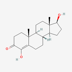 molecular formula C19H28O3 B1222710 4-羟基睾酮 CAS No. 2141-17-5