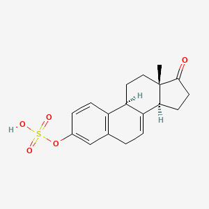 molecular formula C18H20O5S B1222725 Equilin sulfate CAS No. 27540-07-4