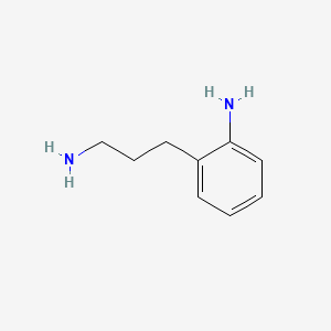 molecular formula C9H14N2 B1222740 2-(3-Aminopropyl)aniline CAS No. 39909-27-8
