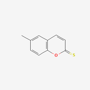 molecular formula C10H8OS B1222764 6-Methylthionecoumarin CAS No. 60257-28-5