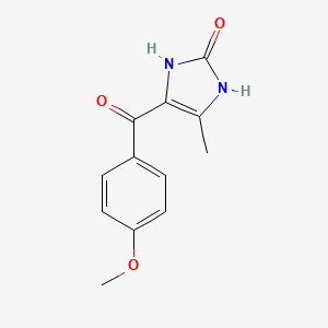 2H-Imidazol-2-one, 1,3-dihydro-4-(4-methoxybenzoyl)-5-methyl-