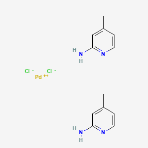 2-Amino-4-picoline palladium chloride