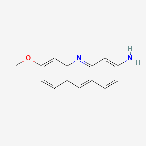 molecular formula C14H12N2O B1222791 3-Amino-6-methoxyacridine CAS No. 84746-03-2