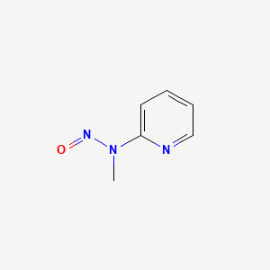 molecular formula C6H7N3O B1222799 2-Nitrosomethylaminopyridine CAS No. 16219-98-0
