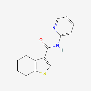 N-(2-Pyridinyl)-4,5,6,7-tetrahydro-1-benzothiophene-3-carboxamide