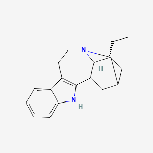 (17R)-17-ethyl-3,13-diazapentacyclo[13.3.1.02,10.04,9.013,18]nonadeca-2(10),4,6,8-tetraene