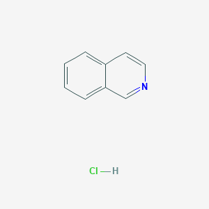 molecular formula C9H8ClN B1222833 Isoquinolinium chloride CAS No. 21364-46-5