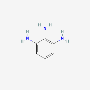 molecular formula C6H9N3 B1222852 Benzene-1,2,3-triamine CAS No. 608-32-2