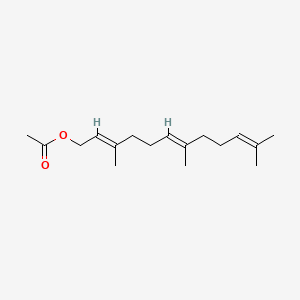 molecular formula C17H28O2 B1222876 Farnesyl acetate CAS No. 4128-17-0