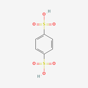 molecular formula C6H6O6S2 B1222908 Benzene-1,4-disulfonic acid CAS No. 31375-02-7