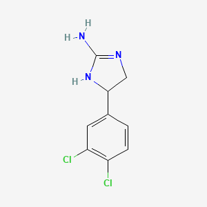 5-(3,4-dichlorophenyl)-4,5-dihydro-1h-imidazol-2-amine